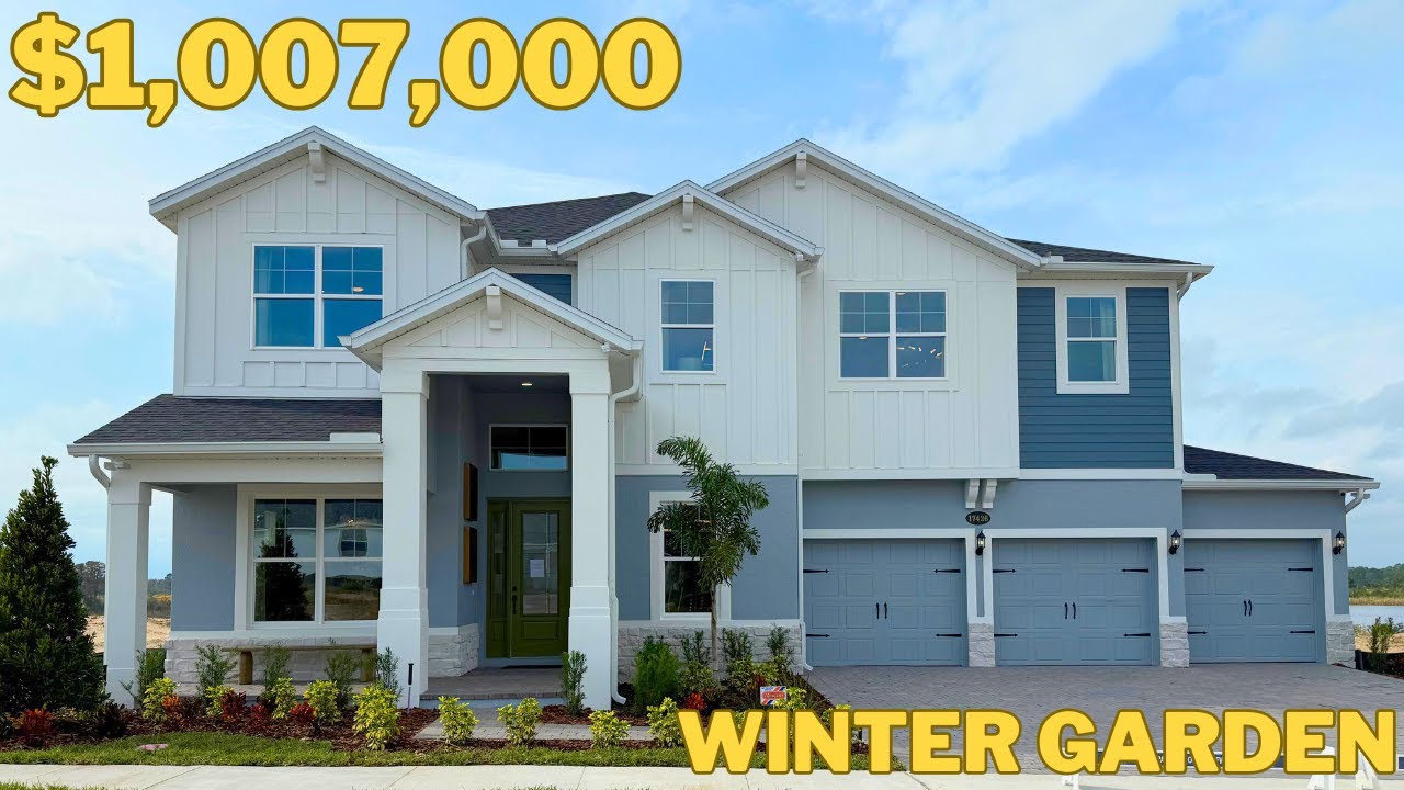 ESPETACULAR CASA MODELO EM CONDOMÍNIO NOVO EM WINTER GARDEN 🇺🇸 ORLANDO - FL | CLÁUDIO MACIEL REALTOR