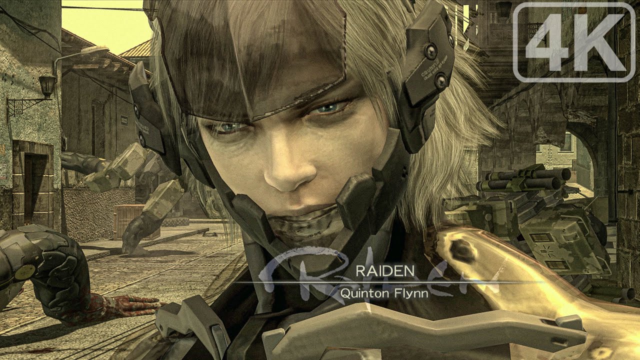 Raiden Enters the Chat｜The Gekko / Vamp Battle｜Metal Gear Solid 4｜4K|60