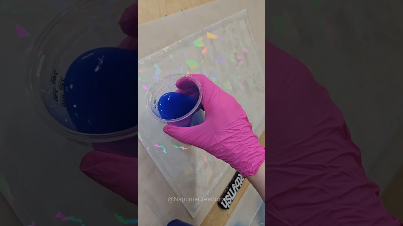 how to make a holographic silicone mold