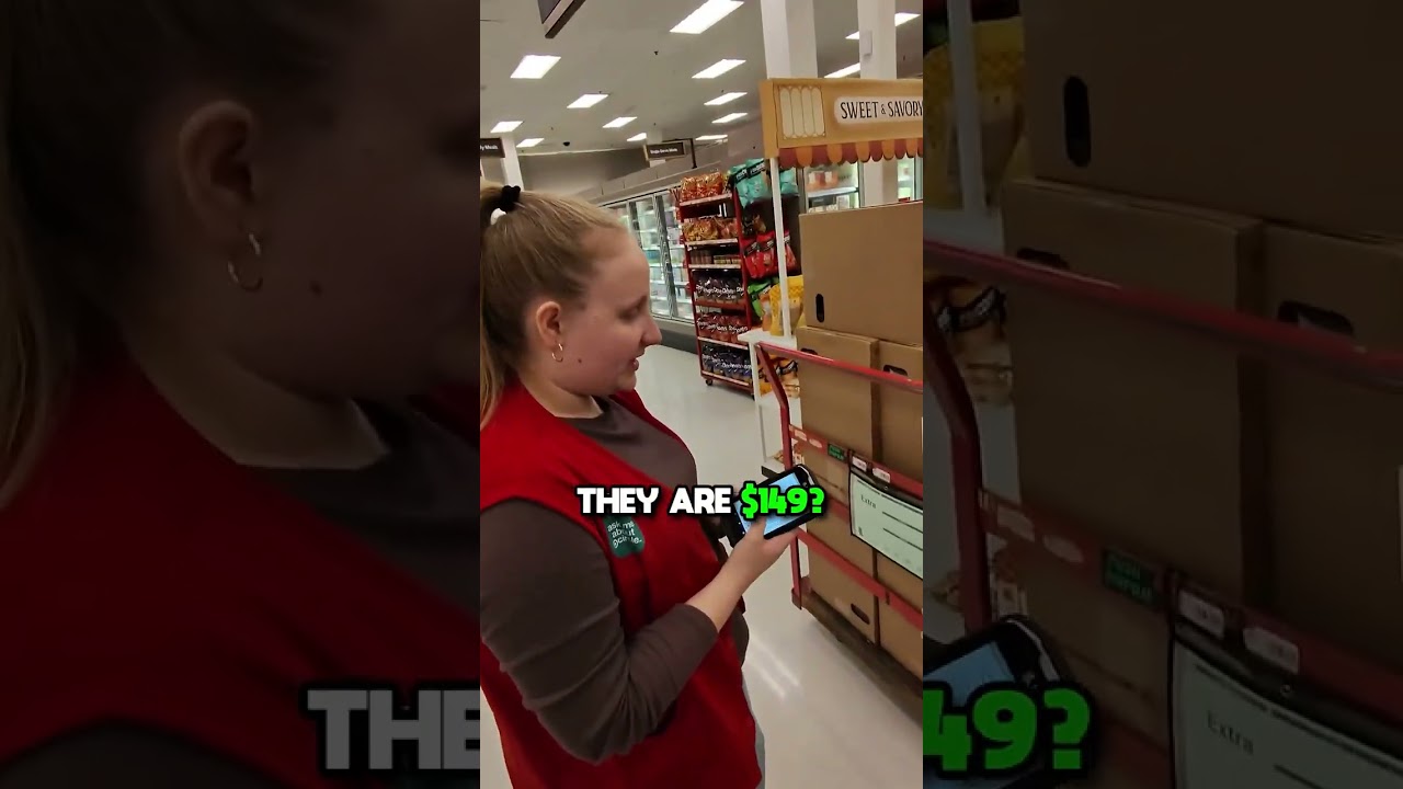 this target employee couldn't believe the price these kitchenaid mixers were marked down to! 🤣