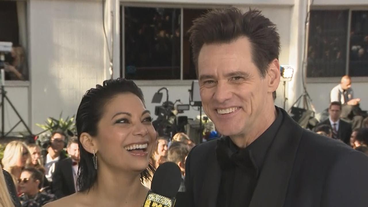 Golden Globes 2019: Jim Carrey Gushes Over New GF Ginger Gonzaga (Exclusive)