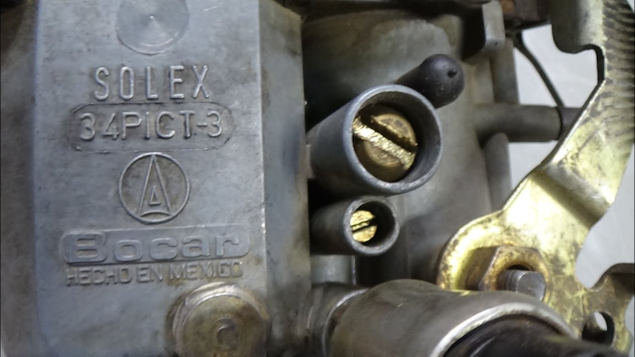 Регулировка уровня поплавка VW Solex 34 PICT-3