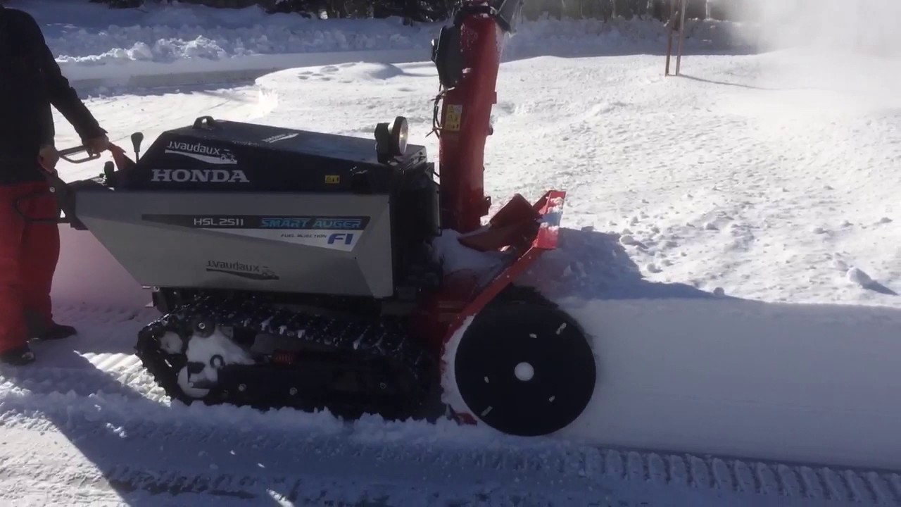 HONDA - Fraise &agrave; neige HSL 2511 - D&eacute;monstration