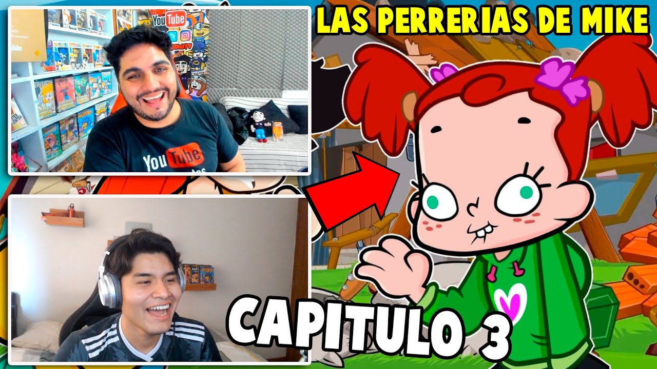 LA VECINA NOOB 😨🏡- CAPITULO 3 de LAS PERRERIAS DE MIKE T3 (VIDEO REACCION)