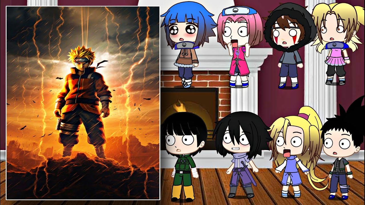 Naruto Friends React To Naruto  | Gacha Club | Part [1/2] | Canon Ships |