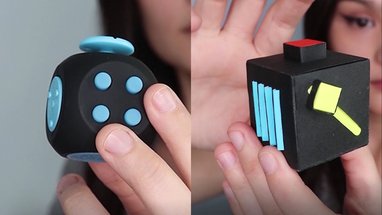 Functional Paper Fidget Cube! (Tutorial)