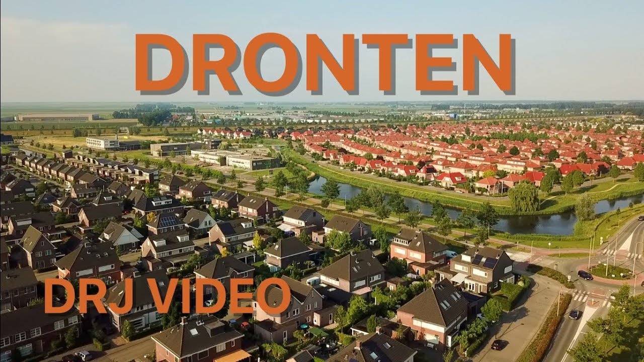 Prachtige drone beelden van Dronten