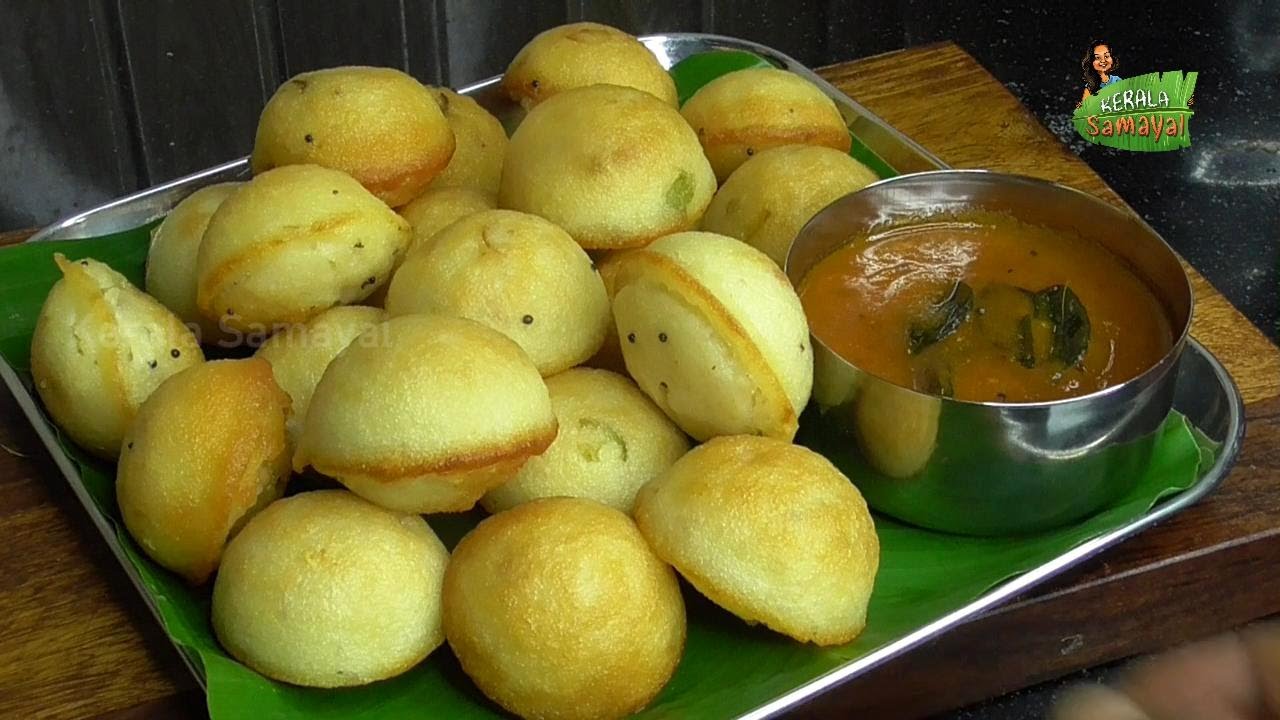 Chinthamani Appam with Onion Chutney || Dinner or Snacks Recipe in Tamil