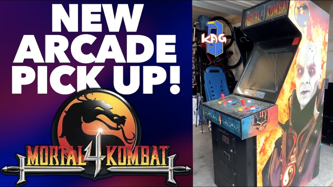 New Arcade Pick Up - Mortal Kombat 4! | Needs a CRT!