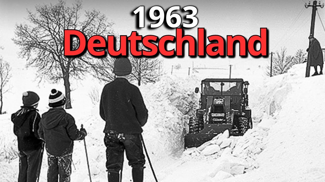 Der Winter, der Deutschland 1963 einfrieren ließ