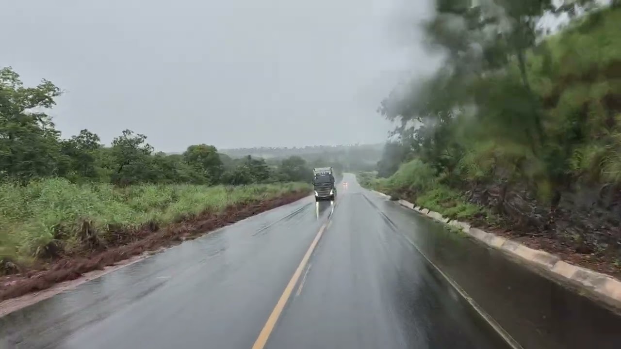 EP 127/26. Chegamos no Piauí com muita chuva. BR 135.