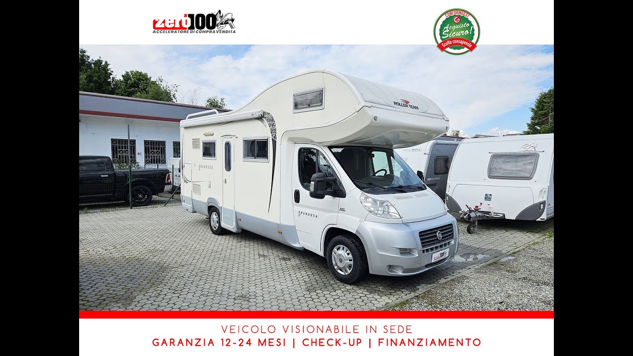 Camper Mansardato Roller Team Granduca GT