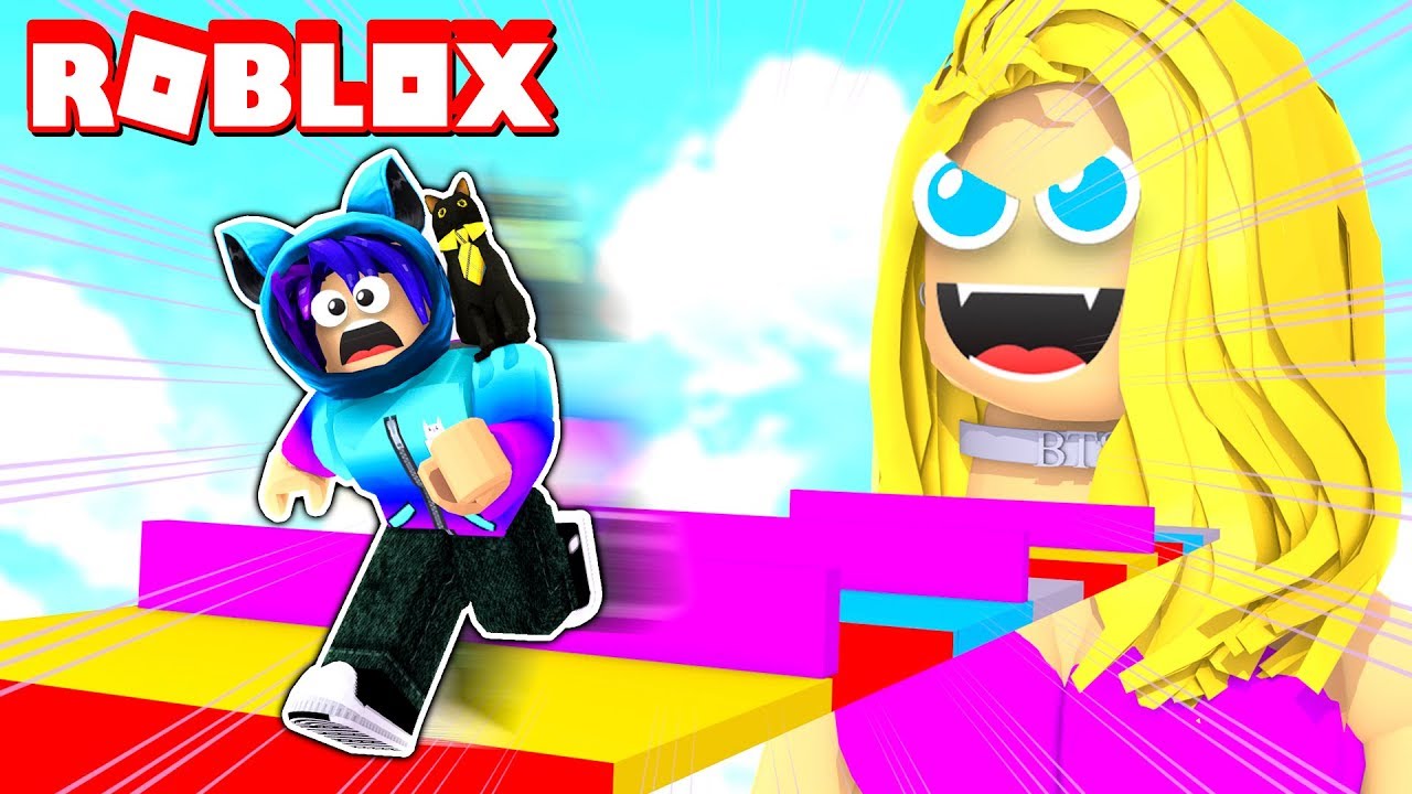 ESCAPING FROM THE EVIL BARBIE OBBY IN ROBLOX!