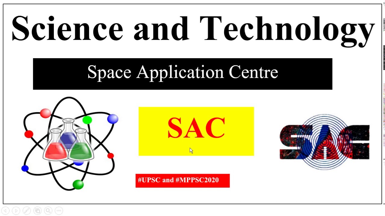 L9- SAC I Space Application Centre I Science and Technology I Hindi I MPPSC 2020