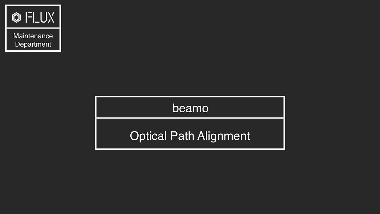 FLUX Optical Path Alignment
