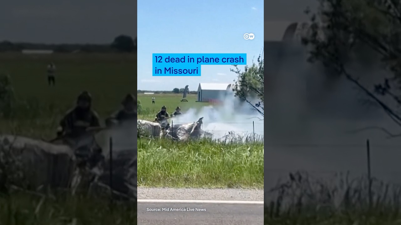 12 dead in plane crash in US state of Missouri | DW News
