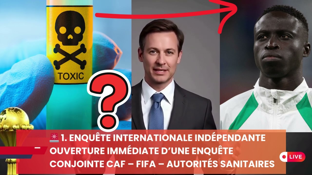 🚨URGENT problable Enquête ouvert par la CAF suspicion d'intoxication volontaires des joueurs ...?