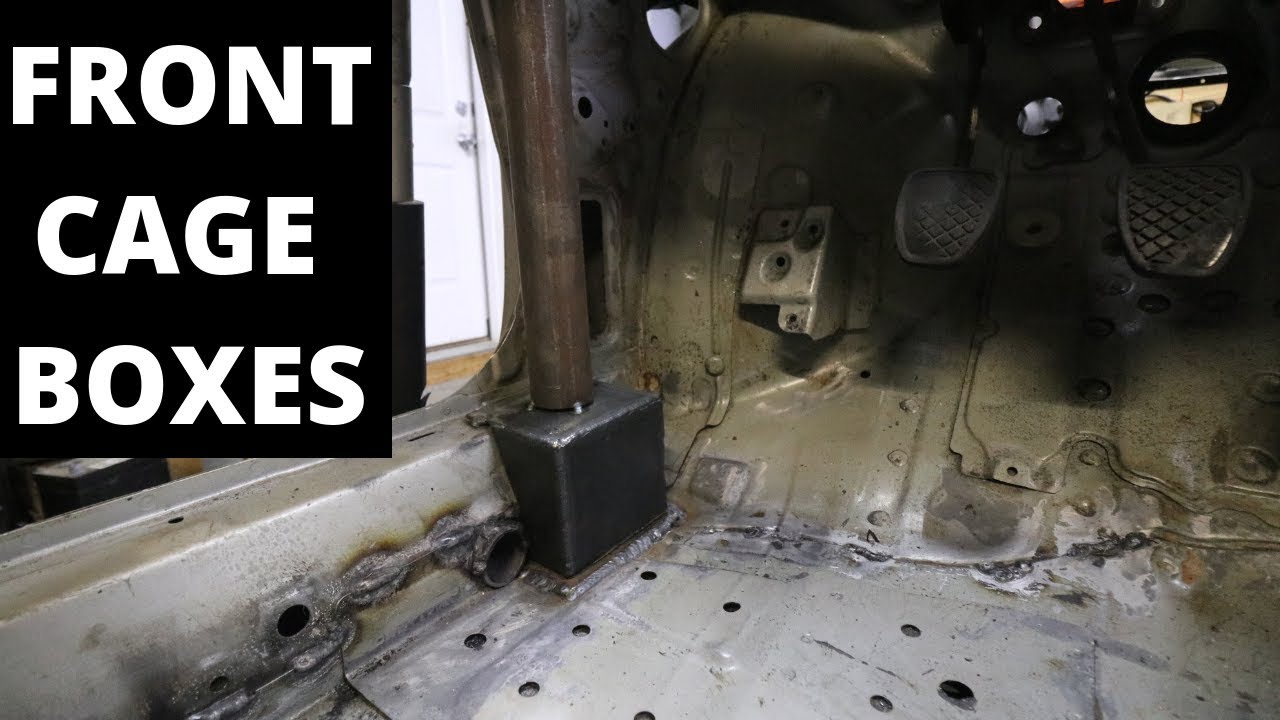 GC8 Rally Car - Front Cage Boxes - Subaru FIA Stage Rally Roll Cage Build EP. 4