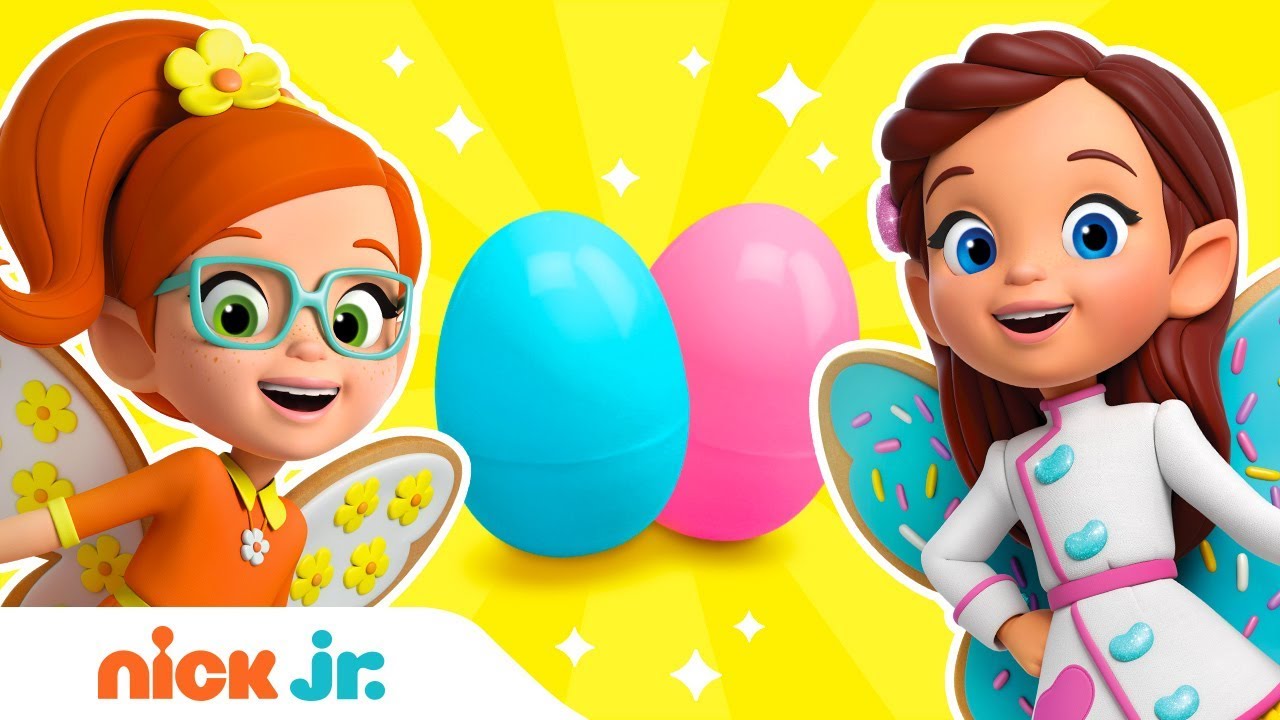 Open Surprise Eggs w/ Butterbean & Friends 🍳| Butterbean’s Café | Nick Jr.