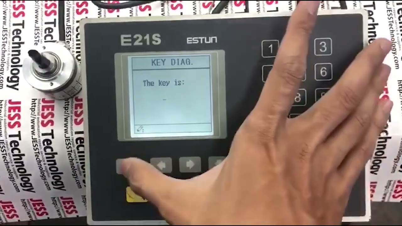 Repair ESTUN E21S Monitor | Cannot Start | JESS Technology MALAYSIA