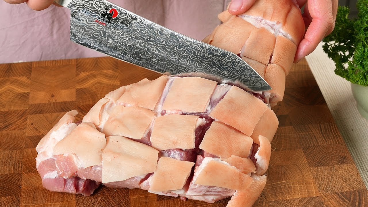 Nur wenige Leute kochen Schweinshaxen so! Köstliches Abendessen mit den einfachsten Zutaten!