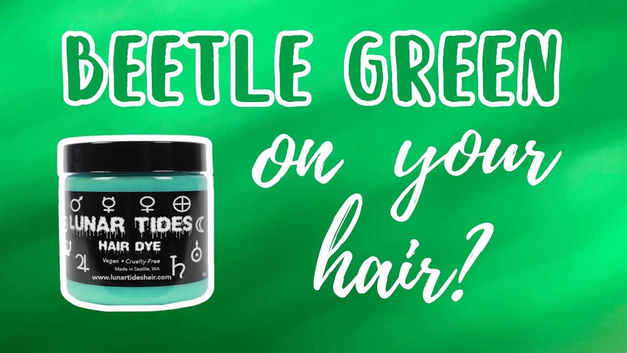 Lunar Tides BEETLE GREEN | Hair Swatches