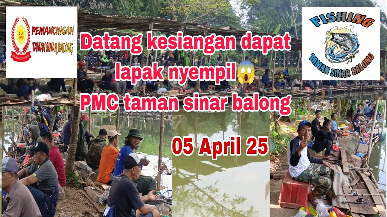 Datang kesiangan dapat lapak nyempil di PMC Taman Sinar Balong😱
