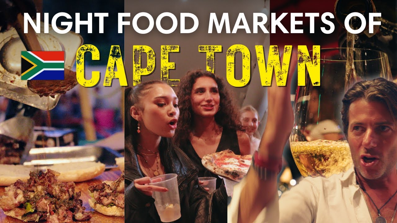 Cape Town's INSANE Night Food Markets (American in South Africa)