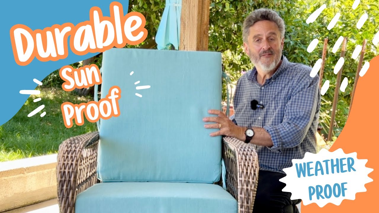 Comfort Meets Style: Honeycomb Outdoor Cushion Set Review (Coastal Blue) Review