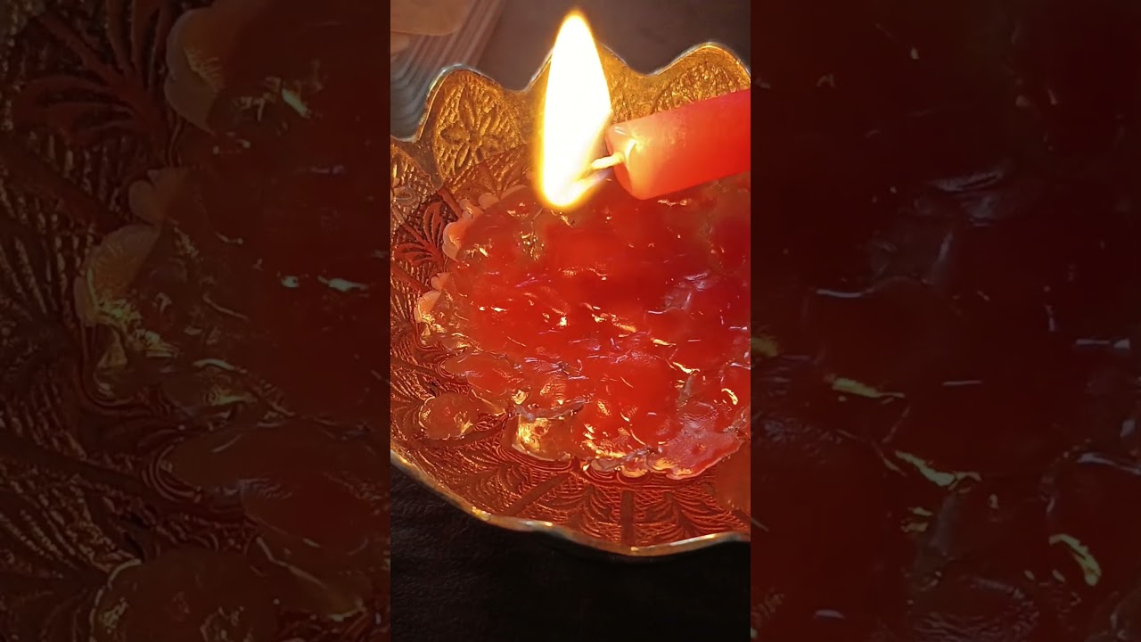 Current Feelings Of Your Person Candle Wax Reading 💝💕🕯️#shorts #tarot