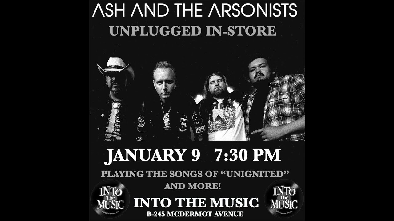 @ashandthearsonists Unplugged In-Store At Into The Music (09/01/26)