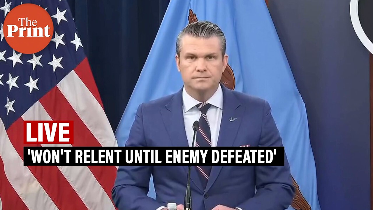 LIVE: Secretary of War Pete Hegseth Confirms Intense Strikes In Iran Today | West Asia Conflict