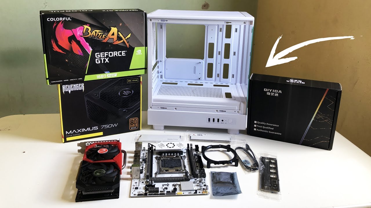 Montando meu Primeiro PC GAMER KIT XEON x99 - Roda Tudo!  ( GTX 1660 Super + Xeon 2680v4 )