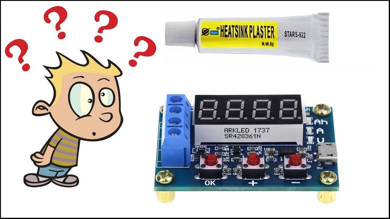 ✅ COMMENT TESTER  BATTERIE li ion LITHIUM 18650 HW586 ZB2L3 TESTER 🔥 Pate thermique stars 922