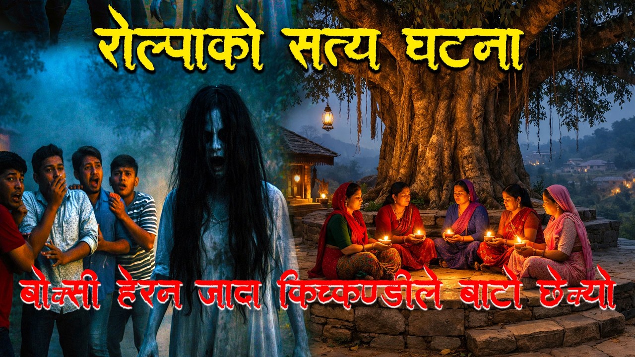 रोल्पाको सत्य घटना l बोक्सी नएको हेर्न जाँदा किचकण्डीले बाटो छेकेपछि l Horror podcast and story