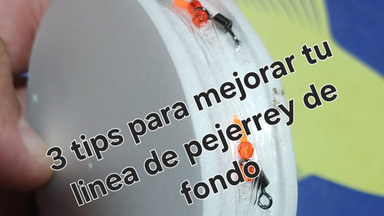 Línea de pejerrey de fondo....3 tips para sacar errores frecuentes y hacer que pesque más!