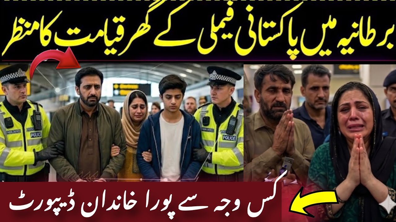 Uk Say Pakistani Family Deport Apna Hi Khoon Ganda Nikla | Heart Breaking Incident in Uk 
