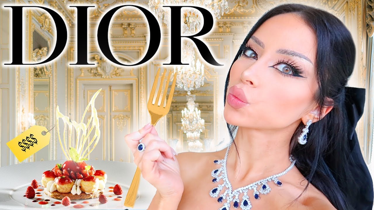 Обед в ресторане Dior в Париже!