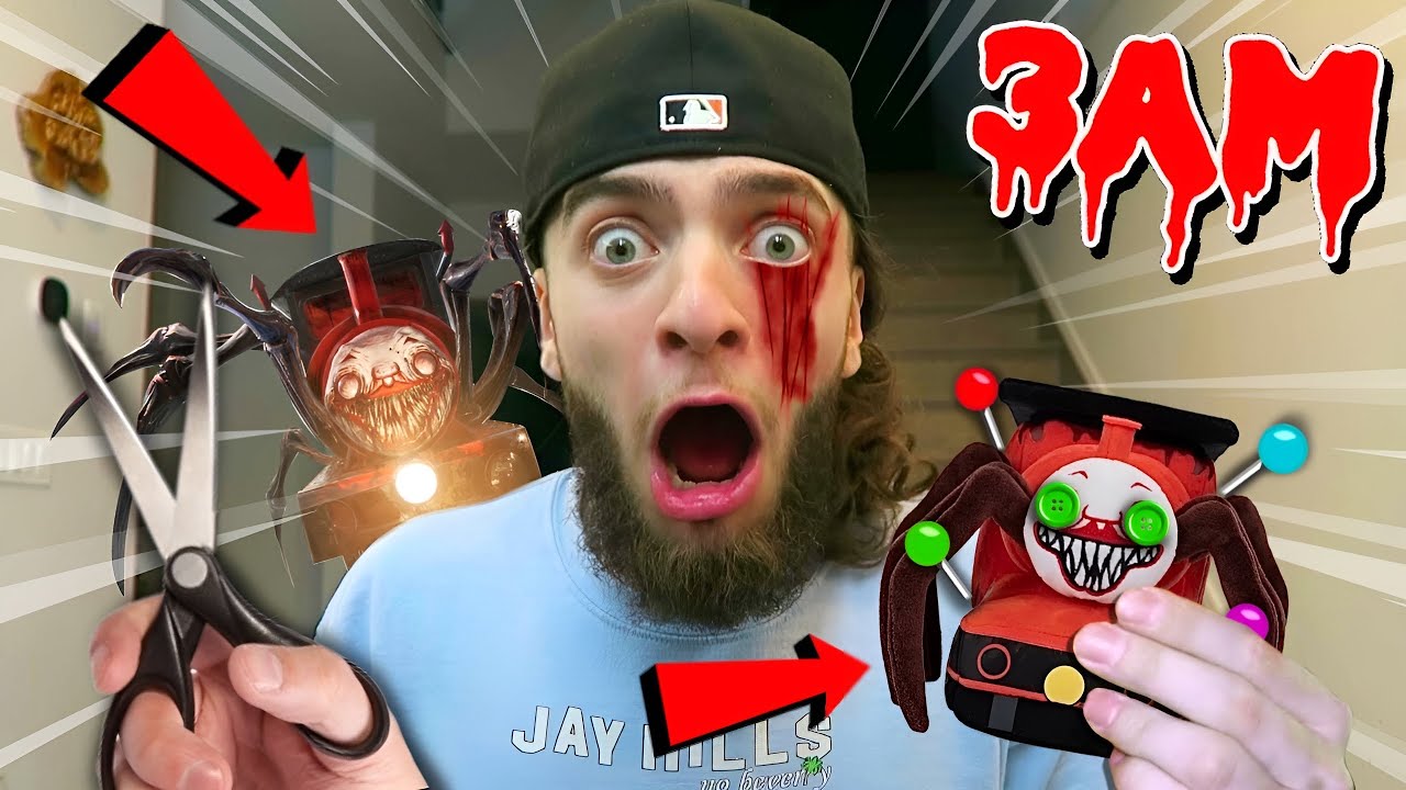 DO NOT MAKE A CHOO CHOO CHARLES VOODOO DOLL AT 3AM!! *IT WORKED*