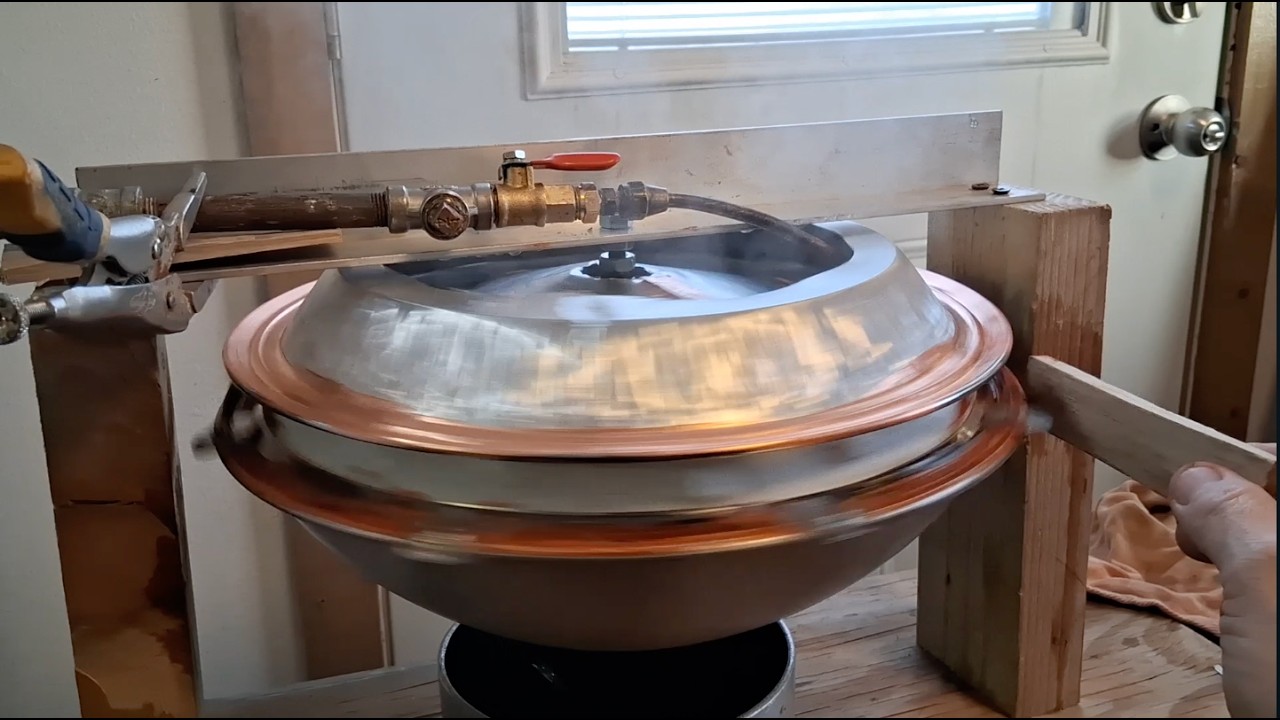 Турбина с перегретой водой