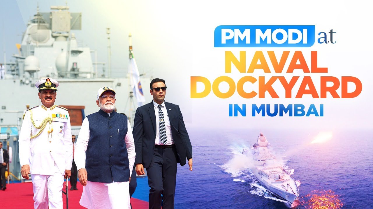 LIVE: PM Modi visits Naval Dockyard in Mumbai