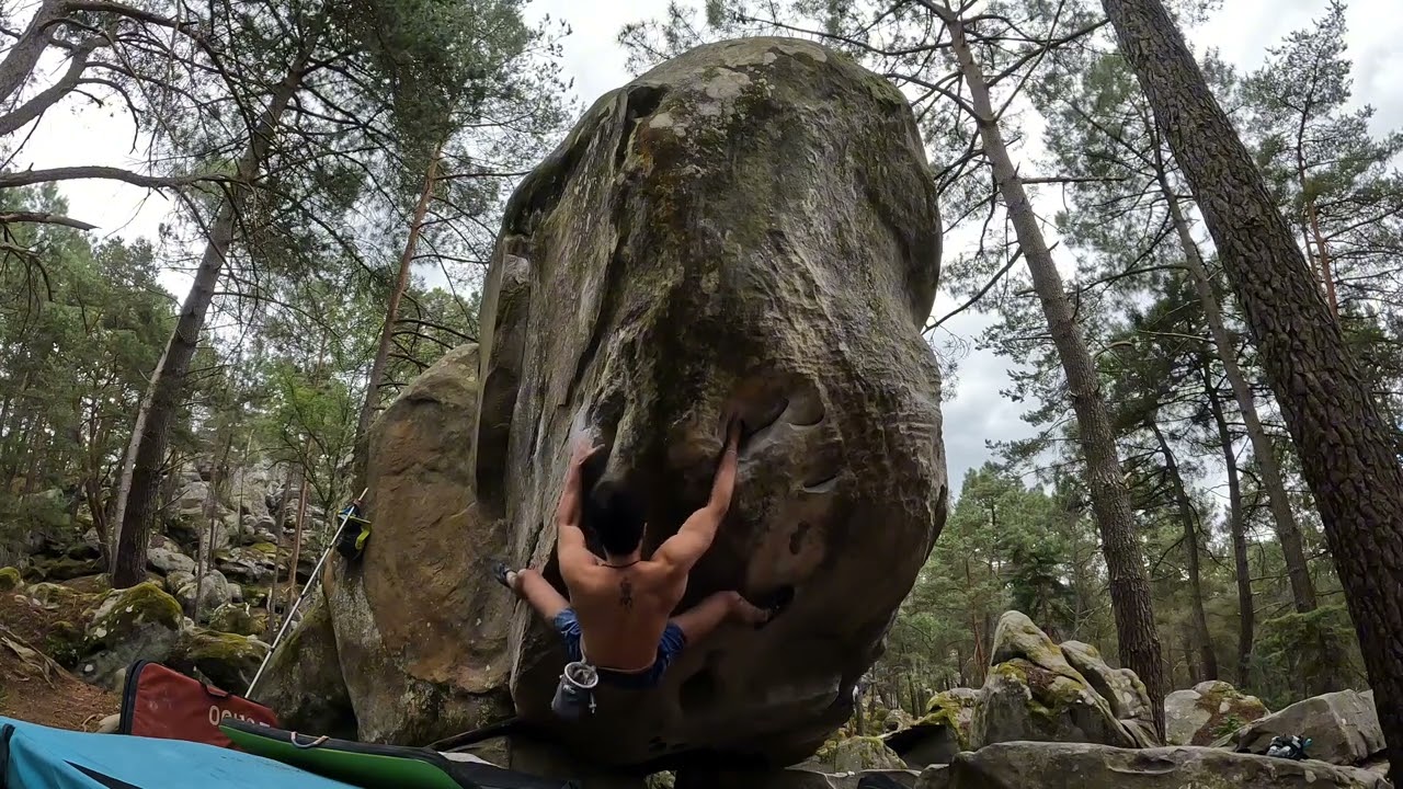 Apocryphe rallongé - 8a | Maunoury, Fontainebleau