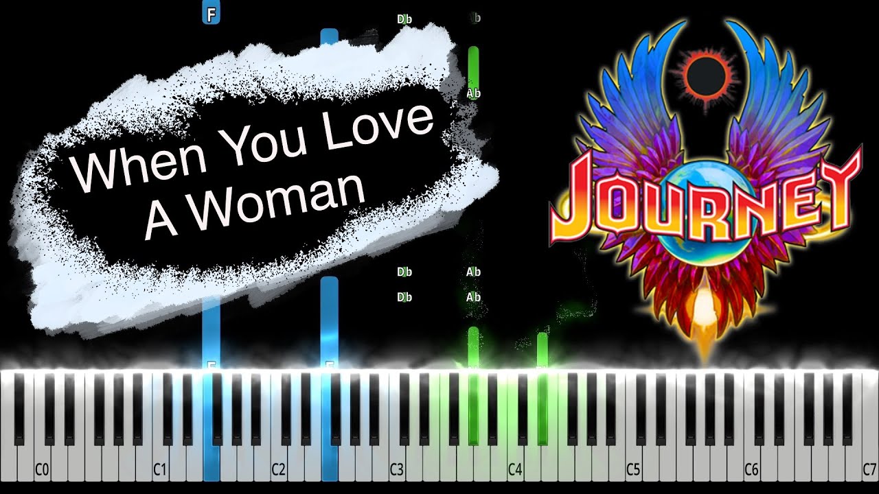 Journey - When You Love a Woman Piano Tutorial