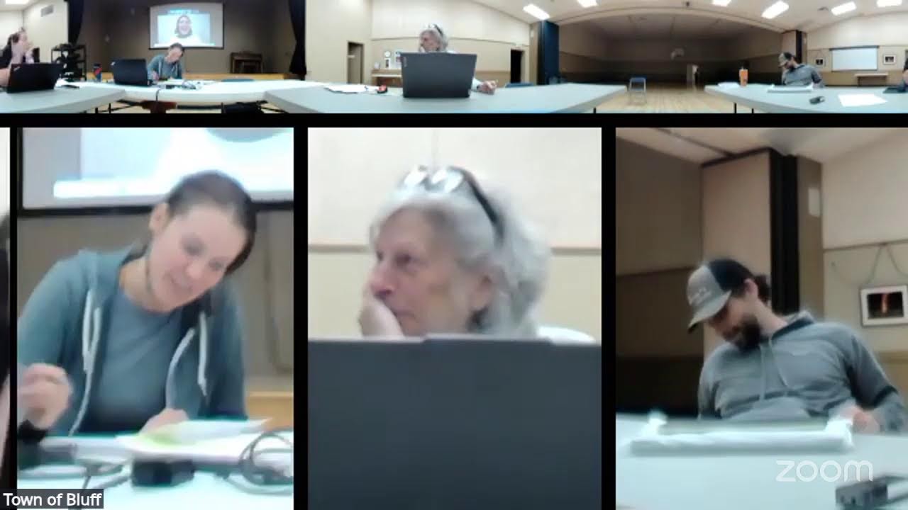 Bluff Planning and Zoning Meeting Link