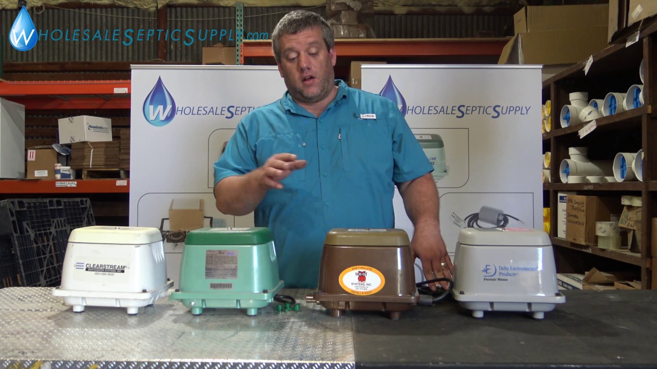 Hiblow aerators that have a different name (Clearstream, Hoot, and Delta explained)