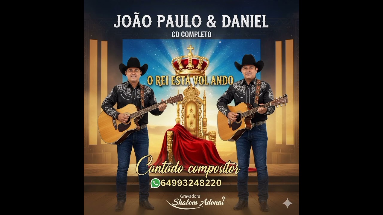 JOÃO PAULO & DANIEL - NÃO VOU TE IMPEDIR (COMPOSITOR PASTOR JHONNY SILVA)