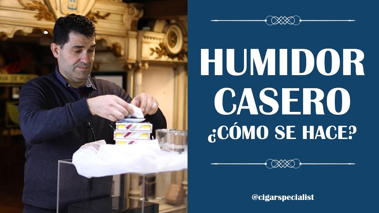 📦 ¿CÓMO HACER un HUMIDOR CASERO? || SIN DINERO || Cigar Specialist