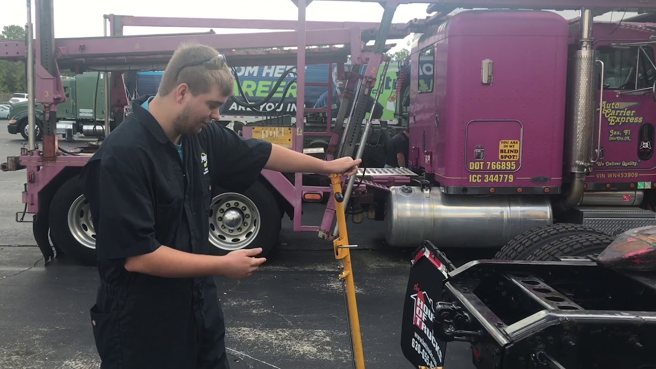 How to jack up a truck