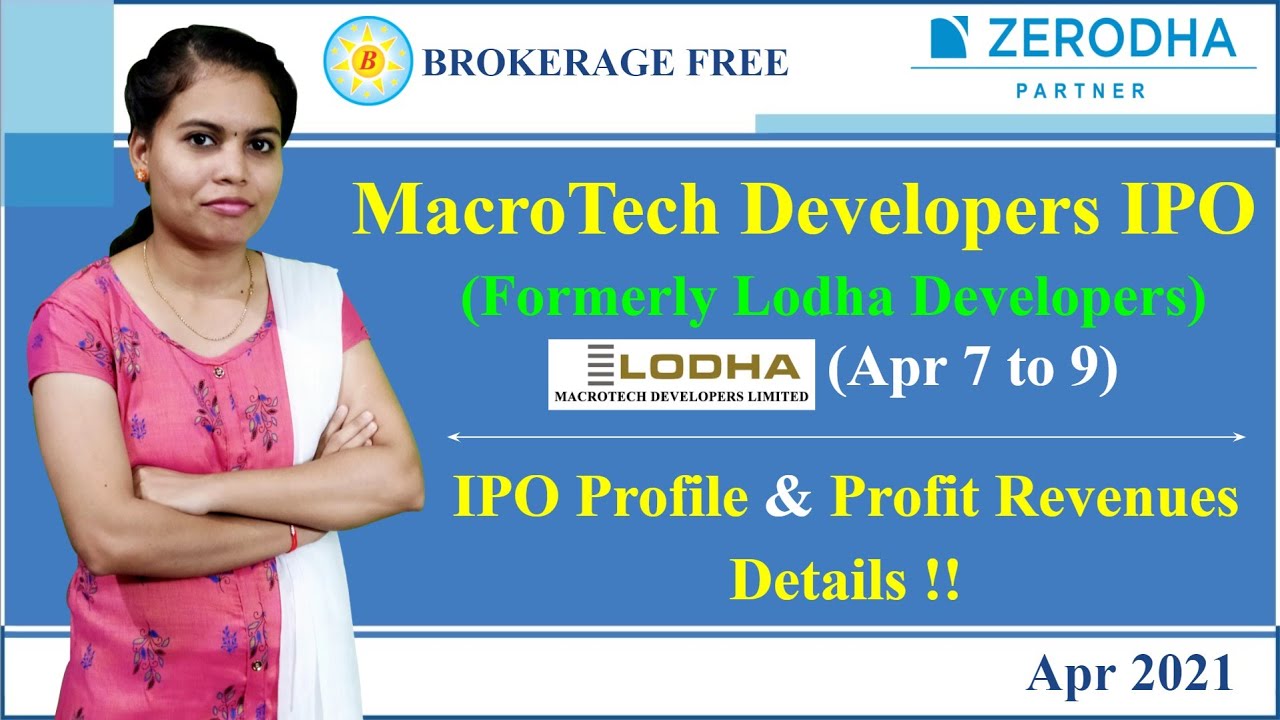 MacroTech (Lodha) Developers IPO | Profile & Profit Revenues Details (தமிழில்)  !!