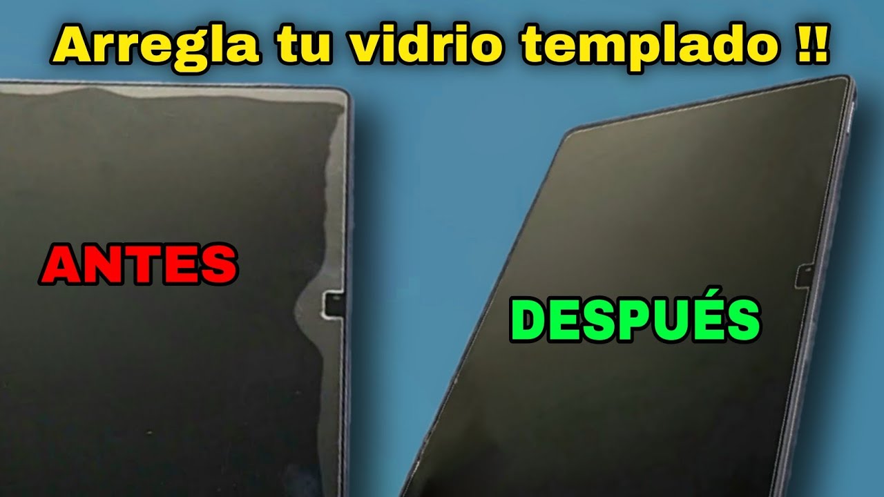 Arregla Tu Protector De Vidrio Templado ¡ Fácil y Sin Gastar !